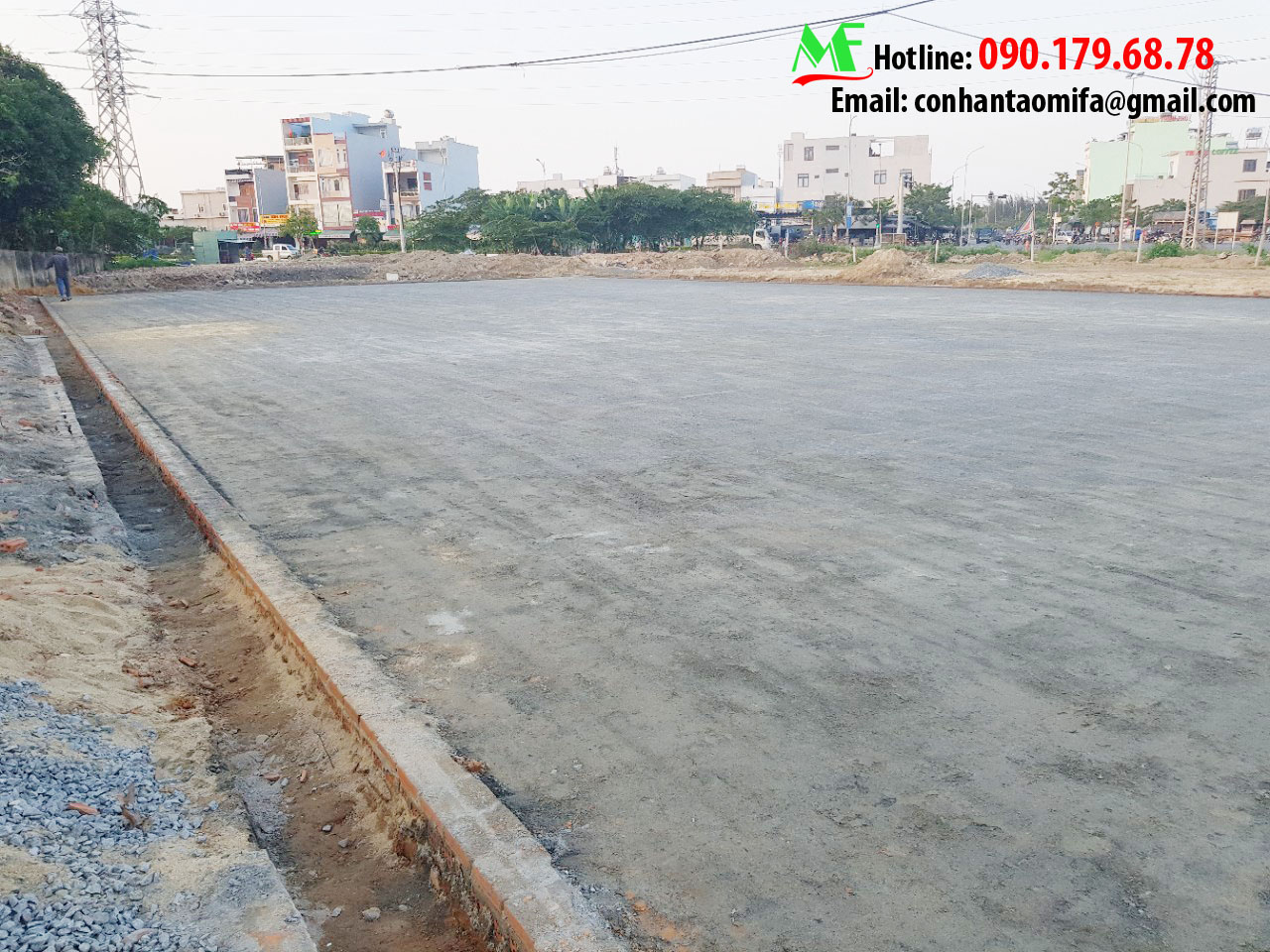Thi công bó vỉa (hệ thống thoát nước)