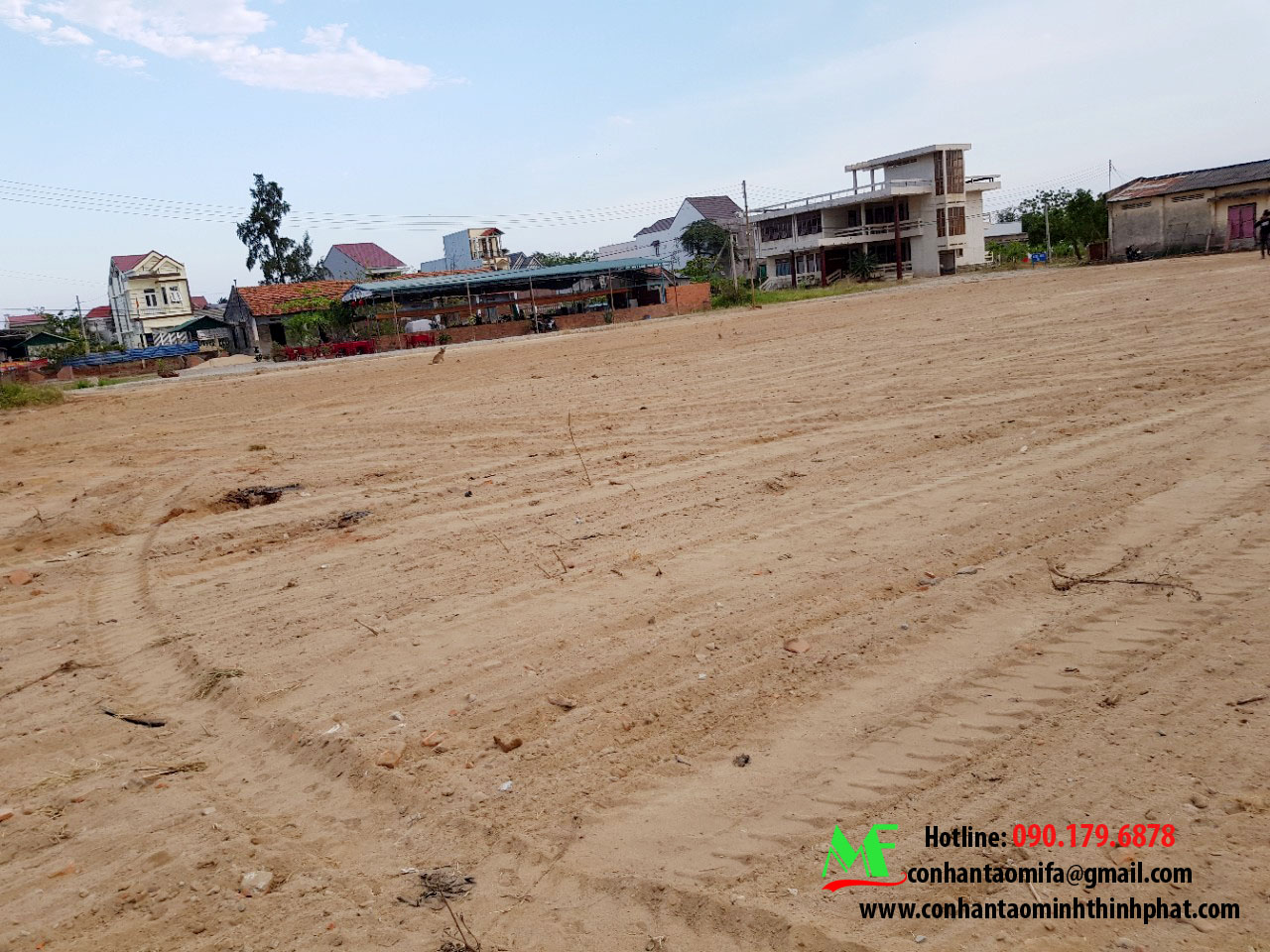 Chuẩn bị nền hạ sân bóng ban đầu